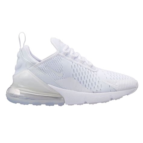 all white Nike 270 women's